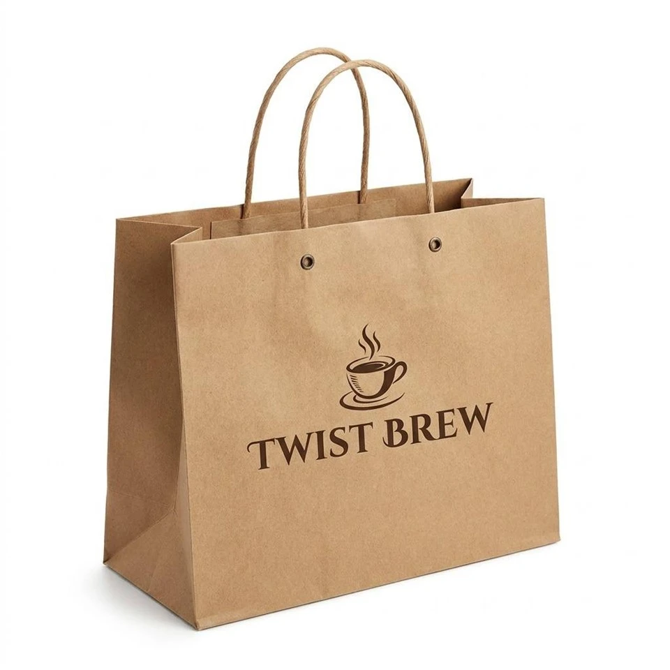 Twisted Handle Paper Bag suppliers